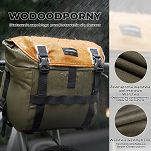 Rozszerzana torba rowerowa na kierownicę Rockbros W019, 13,5–24 l, wodoodporna - 3