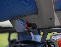 Fotelik rowerowy Qibbel 6+ Junior do 35kg - pabble grey - 8