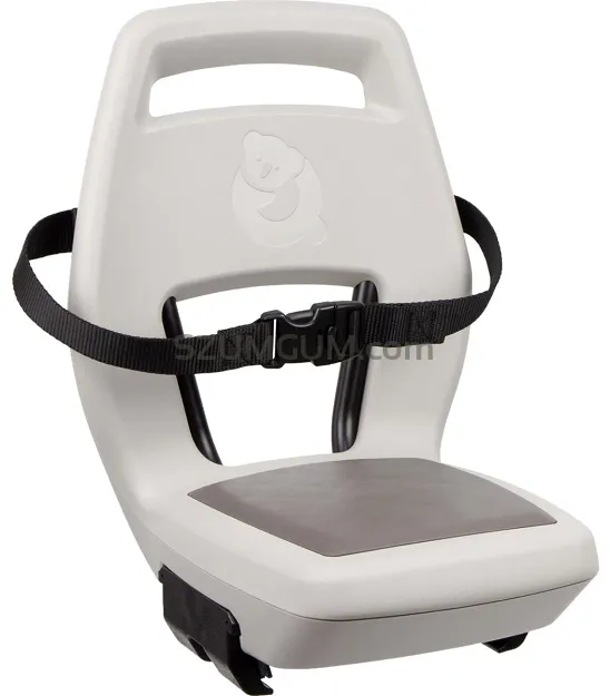 Fotelik rowerowy Qibbel 6+ Junior do 35kg - pabble grey