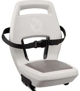 Fotelik rowerowy Qibbel 6+ Junior do 35kg - pabble grey