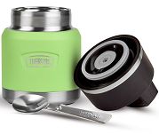Termos obiadowy z łyżką Thermos Icon 355 ml - limonkowo zielony - 7