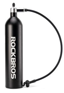Zbiornik ciśnieniowy Rockbros do pompowania opon bezdętkowych tubeless 200 PSI 1.2L