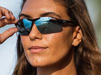 Okulary TIFOSI SEEK FC 2.0 gloss black (1 szkło Smoke Bright Blue 11,2% transmisja światła) - 5