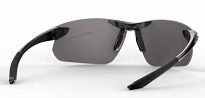 Okulary TIFOSI SEEK FC 2.0 gloss black (1 szkło Smoke Bright Blue 11,2% transmisja światła) - 4