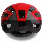Kask rowerowy Rogelli PUNCTA z błyszczącą powierzchnią czerwony L-XL 58-62 cm - 2