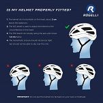 Kask rowerowy Rogelli PUNCTA z błyszczącą powierzchnią czerwony L-XL 58-62 cm - 8
