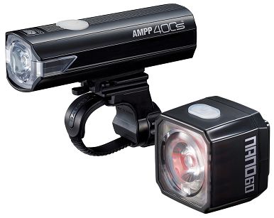 Zestaw lamp CatEye AMPP 400S HL-EL084SRC / NANO 60 TL-LD830