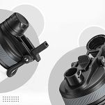 Butelka - bidon termiczny Rockbros 550ml / 18oz czarna - 12