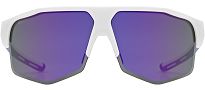 Okulary sportowe UVEX Axos set - white matt / mirror purple - 2