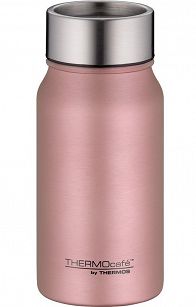 Kubek termiczny Termokubek THERMOcafé - 350ml różowo-złoty