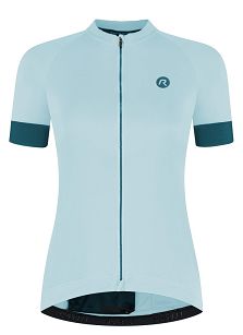 Damska koszulka rowerowa Rogelli MODESTA - jasnoniebieska