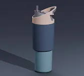 Kubek termiczny Asobu Cosmic 960ml - black - 3