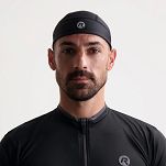 Czapka kolarska pod kask Rogelli Mesh - black - 2