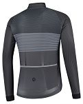 Ultralekka kurtka rowerowa Rogelli BOOST z oddychającymi plecami, czarno-szara - 2
