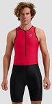Strój triathlonowy Rogelli Florida czarno-czerwony, unisex - 3
