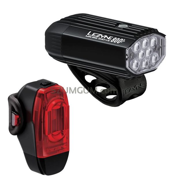 Zestaw lampek Lezyne Micro Drive 800+ / KTV Drive+