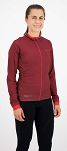 Ocieplana damska bluza rowerowa Rogelli ESSENTIAL, bordowo-koralowa - 3