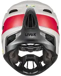 Kask rowerowy UVEX Revolt MIPS z zdejmowaną gardą - oak brown red matt - 3