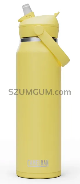 Butelka termiczna Camelbak Thrive Flip Straw Insulated SST 950 ml / 32 oz - yellow
