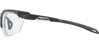 Okulary Alpina TWIST FIVE HR V, szkło S1-3 FOGSTOP- BLACK MATT - 4