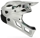 Kask z odpinaną szczęką MET Parachute MCR MIPS - white iridescent matt - 3