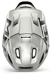 Kask z odpinaną szczęką MET Parachute MCR MIPS - white iridescent matt - 5