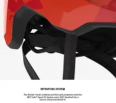 Kask młodzieżowy MET Shelter Youth - orange red matt - 7