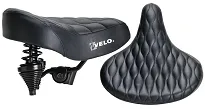 Wygodne siodełko Velo Prox Cruiser VL-767-3 - czarne - 2