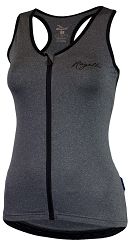Damska koszulka na rower Rogelli ABBEY bez rękawów, szary melanż roz. S i M