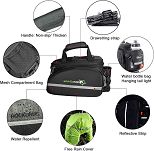 Torba rowerowa na bagażnik Rockbros A6-03BK | 10-35 L - 12