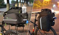 Torba rowerowa na bagażnik Rockbros A6-03BK | 10-35 L - 5