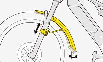Zestaw błotników Topeak TetraFender Set M1 / M2 - (do kół 26