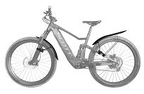 Zestaw błotników Topeak TetraFender Set M1 / M2 - (do kół 26