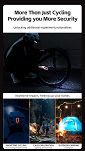 Kask rowerowy Rockbros ZK-077 z zintegrowanym oświetleniem 360°, black - 20