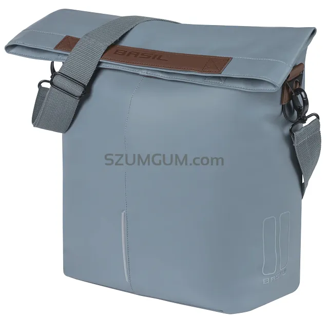 Torba miejska Basil City Shopper MIK Hooks Vegan Leather - 14-16L - graphite blue