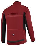 Softshellowa kurtka rowerowa Rogelli BARRIER z delikatnym ociepleniem, bordowa - 2