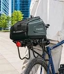 Torba rowerowa na bagażnik Wozinsky WSR-01B - czarna 9L - 11