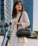 Torba rowerowa na bagażnik Wozinsky WSR-01B - czarna 9L - 5