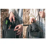 Torba rowerowa na bagażnik Wozinsky WSR-01B - czarna 9L - 7