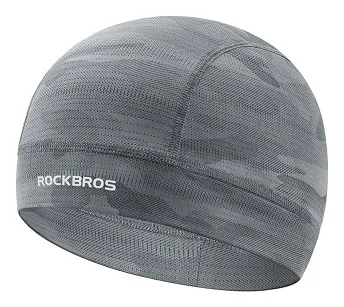 Czapka sportowa Rockbros LF260132 lekka i oddychająca UPF 50+ / szara
