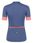 Damska koszulka rowerowa Rogelli MODESTA, niebieski/coral - 3
