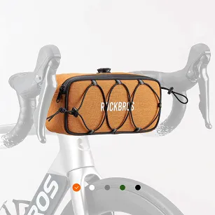 Torba rowerowa na kierownicę Rockbros Road to Sky TL001, 1,9 L, wodoodporna, pomarańczowa