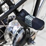 Siedzenie na bagażnik Urban Iki Junior SET key lock - Black/Brown - 2