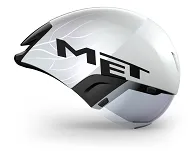 Kask triathlonowy / czasowy - MET Codatronca II - white-silver - 3