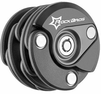Składane zapięcie rowerowe Rockbros Smith WL798BK