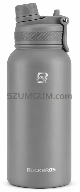 Butelka - bidon termiczny Rockbros 1.0L / 32 oz - szara