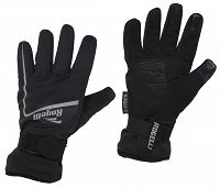  Rozgrzewające sportowe rękawice zimowe Rogelli SHIELD, czarne roz. 2XL