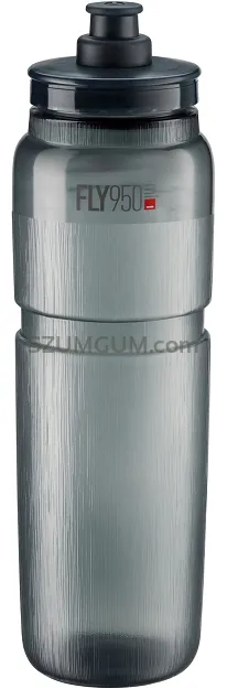 Bidon Elite FLY TEX 950ml - clear smoke