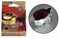 Dzwonek rowerowy PROX z podświetleniem led, różne kolory - 3