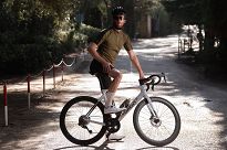 Klasyczna koszulka na rower Rogelli EXPLORE, szara - 4